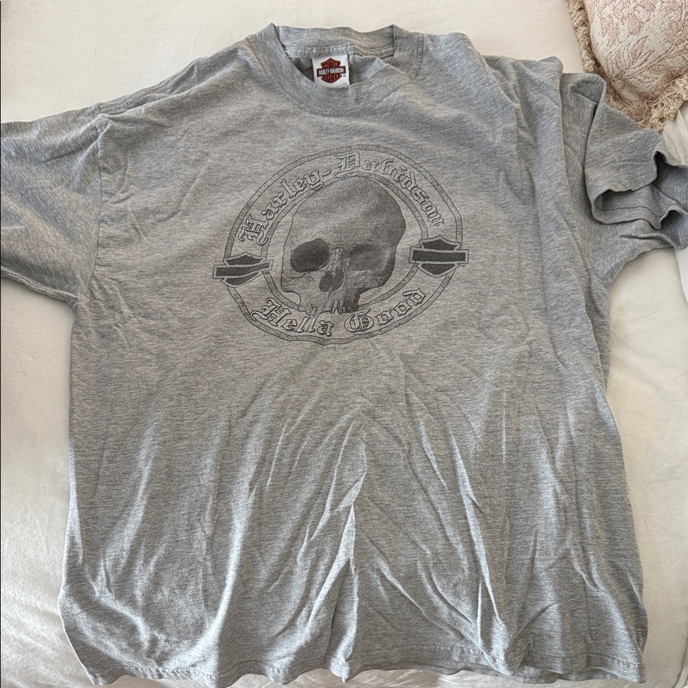 Harley-Davidson Skull Graphic Tee